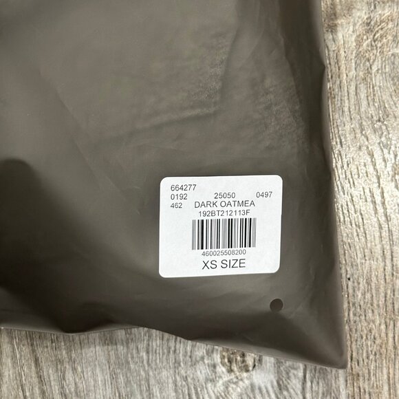 Essentials Fear of God Men's SS22 Oversized Dark Oatmeal Hoodie Sweatshirt - Picture 6 of 9